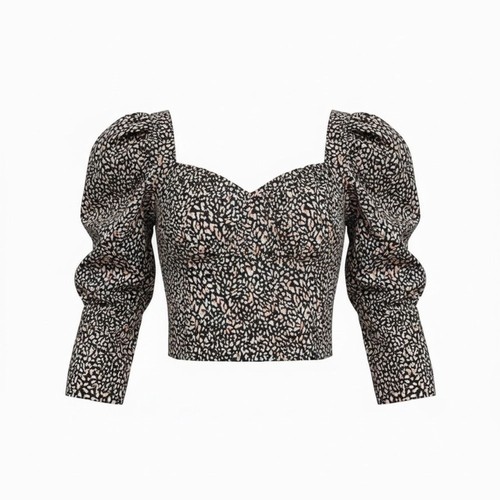 Topshop crop top corsetto - topshop,