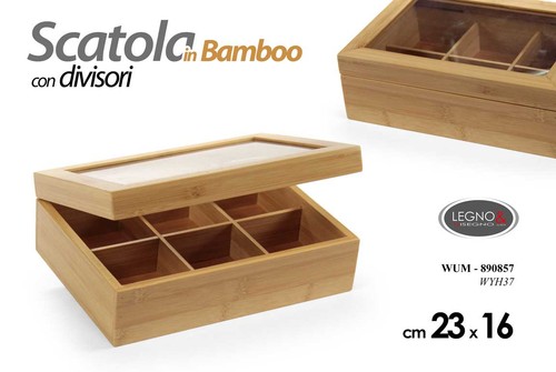 Scatola porta bustine - the, te