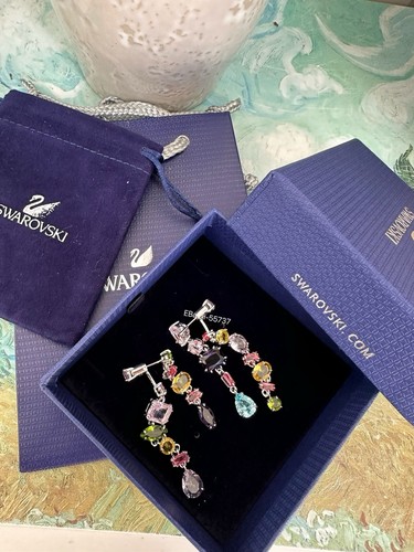 Orecchini goccia swarovski - orecchini,