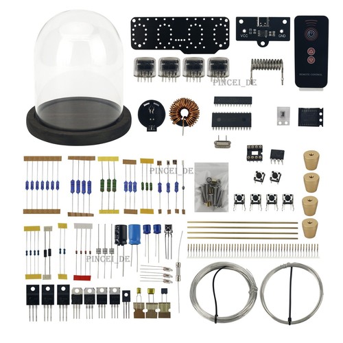 In12 nixie tube clock kit - clock,