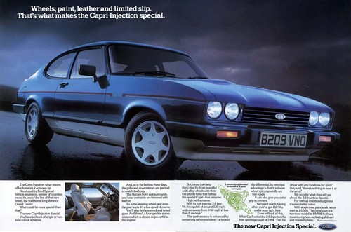 Ford capri mkiil - mkiil, 2.8i