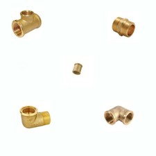 Raccordi in ottone giallo