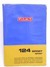 catalogo parti di ricambio ricambi carrozzeria Fiat 124 sport spider 2°edizione