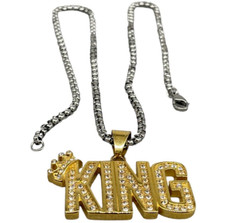 Collana ciondolo king urban - collana, re