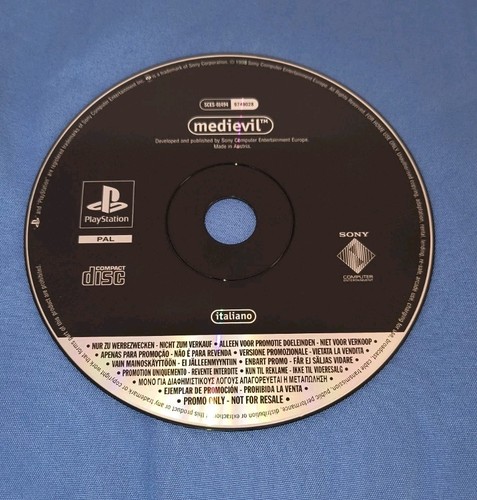 Medievil ps1 promo versione - medievil,