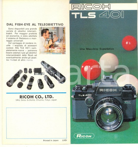 1970 ricoh tls 401 - ricoh,
