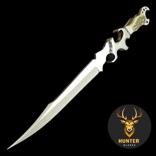 Coltello bowie fatto mano - a,