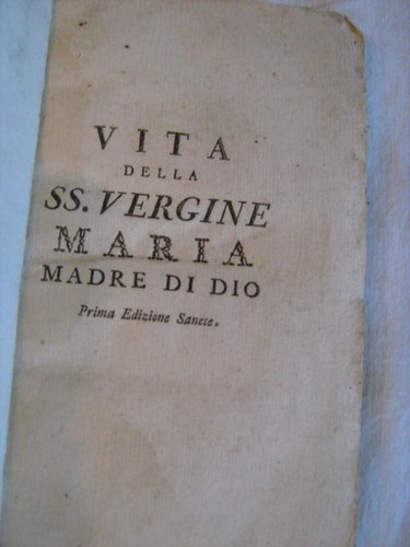 Vita della vergine - ss., maria
