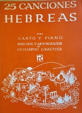 Canciones hebreas libro - hebreas.,