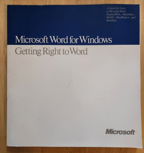 Microsoft word per - word,