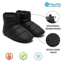 Panca Uomo Jet Black Pantofole