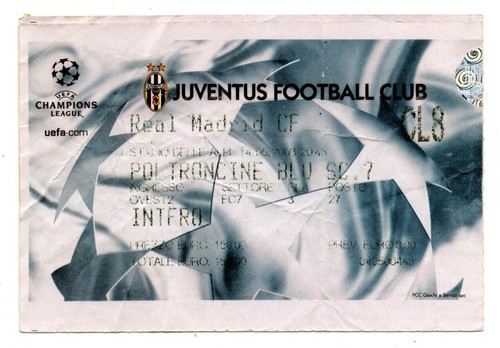 Biglietto juventus torino - ec,