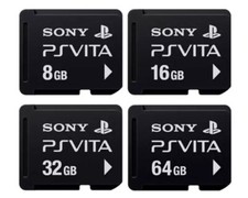 SONY ORIGINALE PS Vita Memory Card Playstation 64GB/32GB/16GB/8GB/4GB USATO G...
