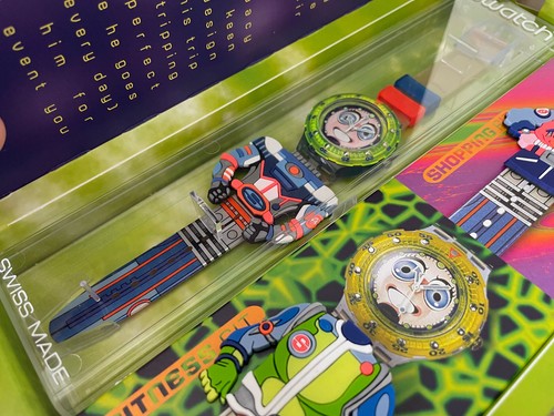 Vintage scuba swatch - swatch, from