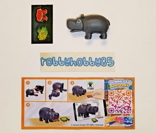 Vt080 ippopotamo cartina bpz - +, cartina/bpz