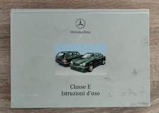 Mercedes Benz Classe E W210 libretto / manuale uso manutenzione originale