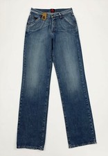 Dolce Gabbana jeans uomo usato gamba dritta W30 tg 44 blu boyfriend denim