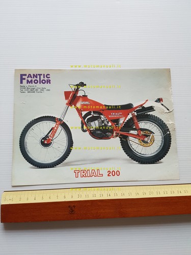 Fantic motor trial 200 - fantic,
