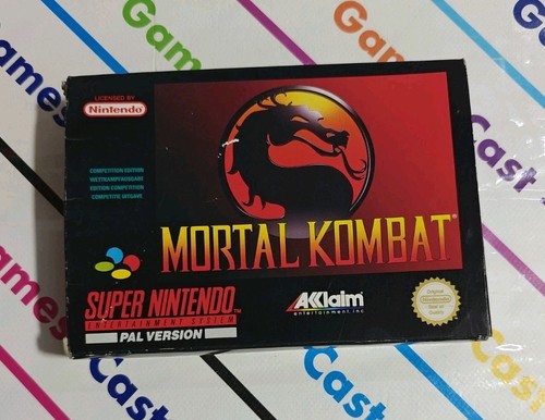 Mortal kombat pal snes - kombat, eu