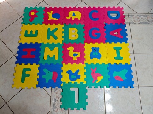 Tappeto bambini puzzle - , gomma