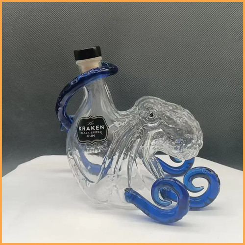 Kraken polpo bottiglia - bottiglia, di