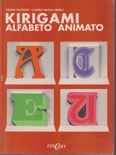 Kirigami alfabeto animato - kirigami,