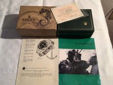 ROLEX SUBMARINER 5513 SCATOLA