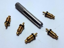 Five Accucraft Live Steam M5 Gas Filler/Inlet Valves 5mm + free Custom Tool