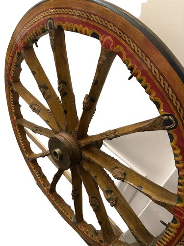 Ruota carretto siciliano - carretto,