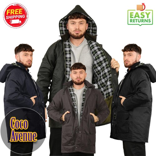 Giacca uomo cerata - , imbottita