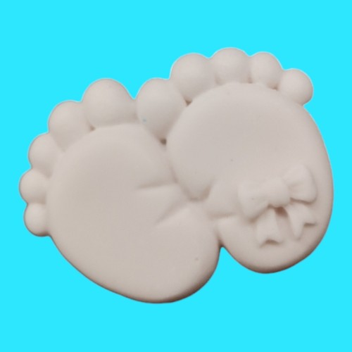 20x gessetti piedini fiocco - gessetti,