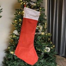 CALZA BEFANA XXL 1 METRO ROSSA