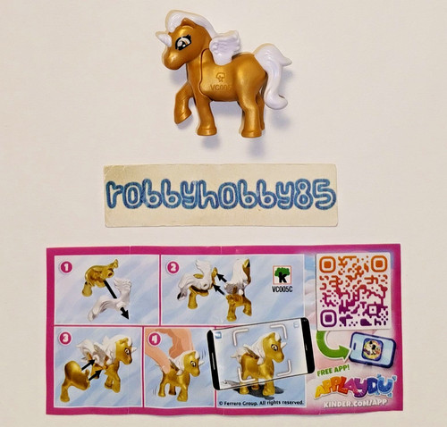 Vc005c unicorno oro - unicorno,