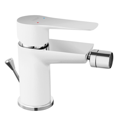 Rubinetto bidet bianco