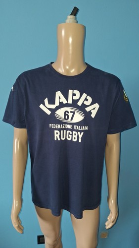 Kappa shirt uomo color blu - kappa,