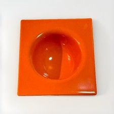 ETTORE SOTTSASS Ciotola Cerchio Quadrato Italia MOMA Post Moderna Ceramica Milano Expo