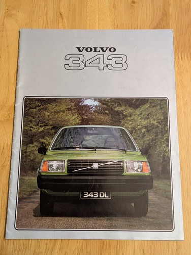 Volvo 343 1978 - , depliant