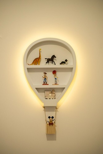 Mensola led palloncino - palloncino, in