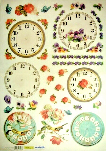 Carta riso decoupage - di,