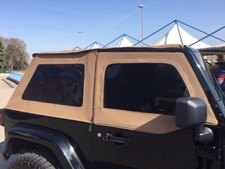 SOFT TOP ( telo ) BESTOP  + TELO parte alta MEZZE PORTE X JEEP JK WRANGLER
