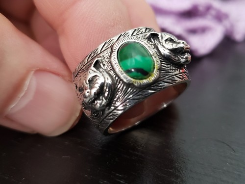 Anello grande gucci - in, argento