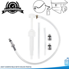 Marine Outboard Boat Motor Lower Unit Gear Oil Change Outdrive Fluid Pump Kit