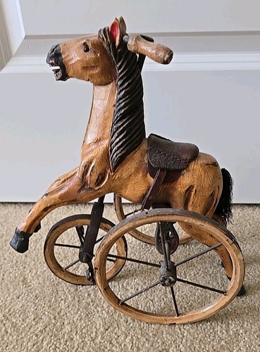 Triciclo vintage legno e - triciclo,