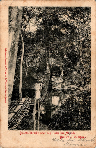 Cartolina colonie tedesche - cartolina,