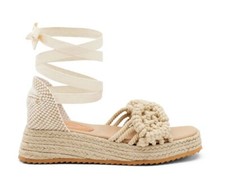 FRAU 65T3 P/E scarpe donna sandali macrame decollete decolte tacco cinturino