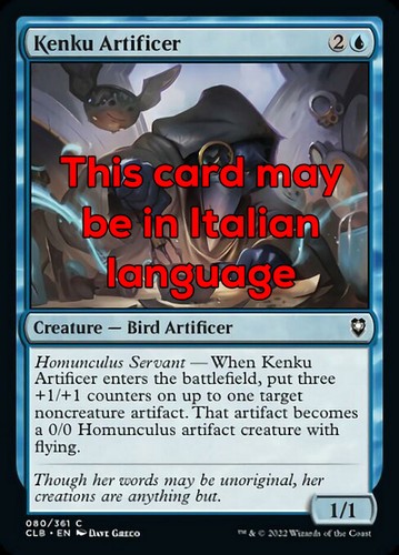 Mtg kenku artificer - kenku,