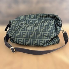 FENDI Khaki Zucca pattern bag