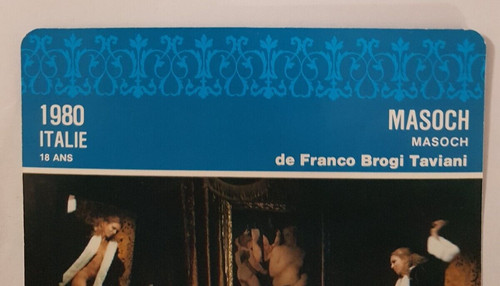 Carte fiche cinema série - carte,