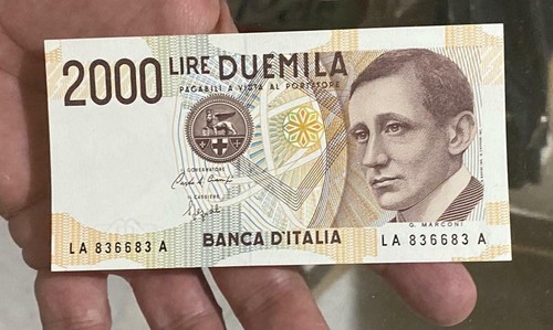 2000 lire 1990 - marconi, di