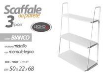 SCAFFALE DA PARETE 3 MENSOLE